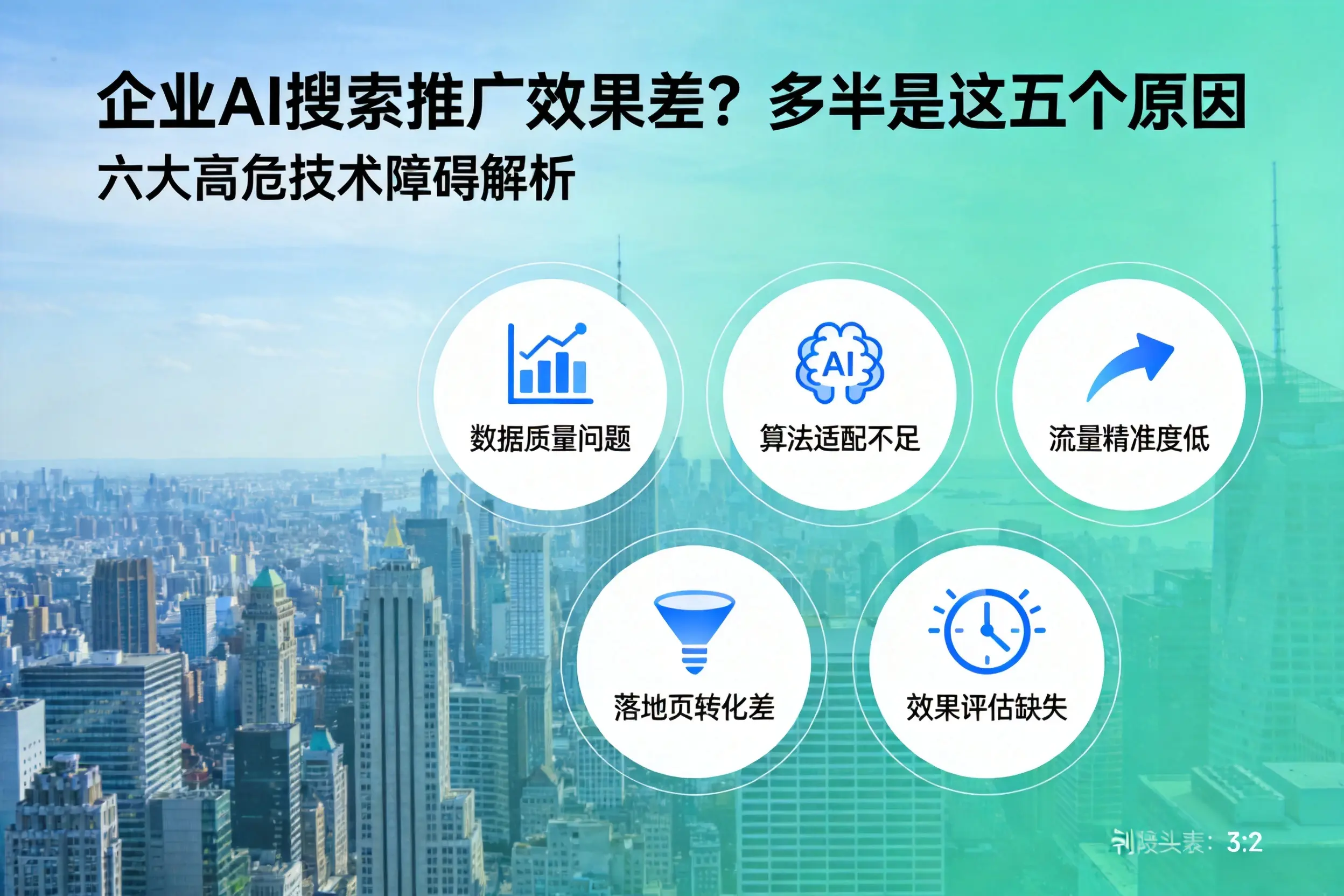 右玉企业AI搜索推广效果差?多半是这五个原因